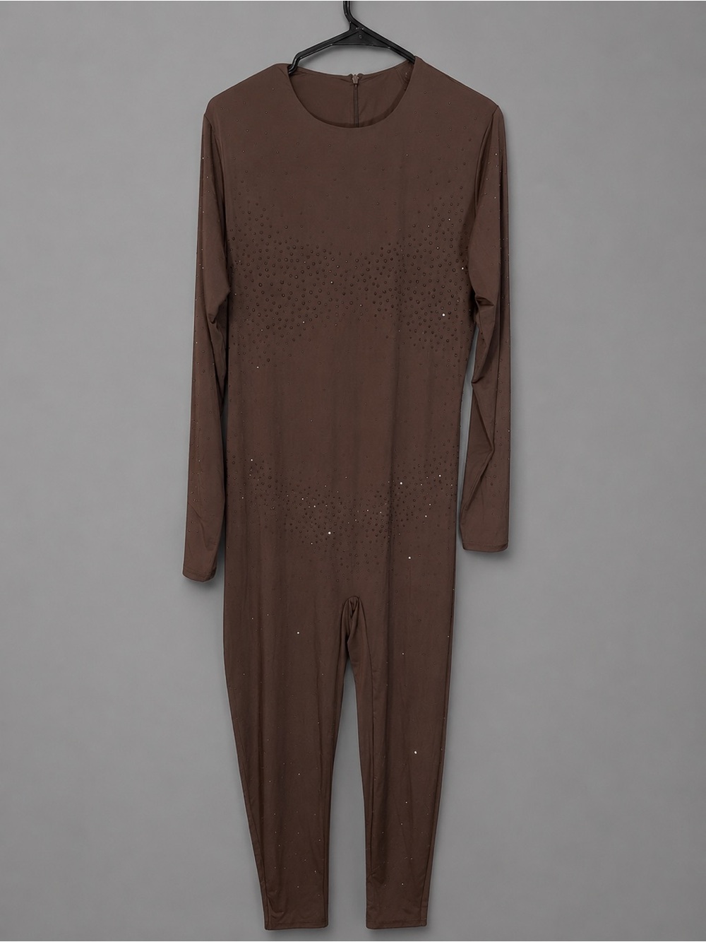 SKIMS x Swarovski embellished long-sleeve catsuit